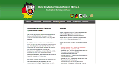 Desktop Screenshot of bdsnet.de